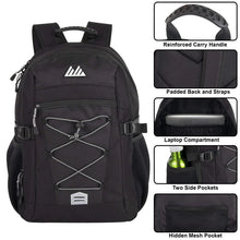 19 Inch Bungee Cord Backpack (24/Case)