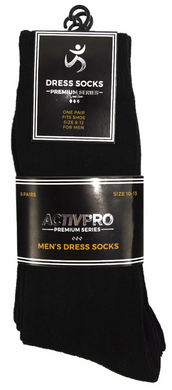 Dress Socks (6 Pack) - ($7.50/Ea-40 Packs/Case)