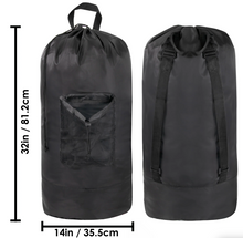 Laundry Bag Backpack with Front Mesh Pocket (50/Case)