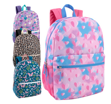 17 Inch Printed Backpack (24/Case)