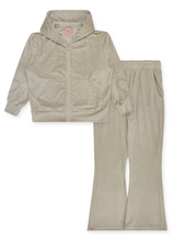 Girls 2 Piece Velour Jogger & Hoodie Set (24/Case)