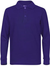 Youth Long Sleeve Polo (6/Case)