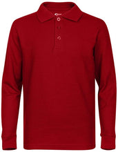 Youth Long Sleeve Polo (6/Case)