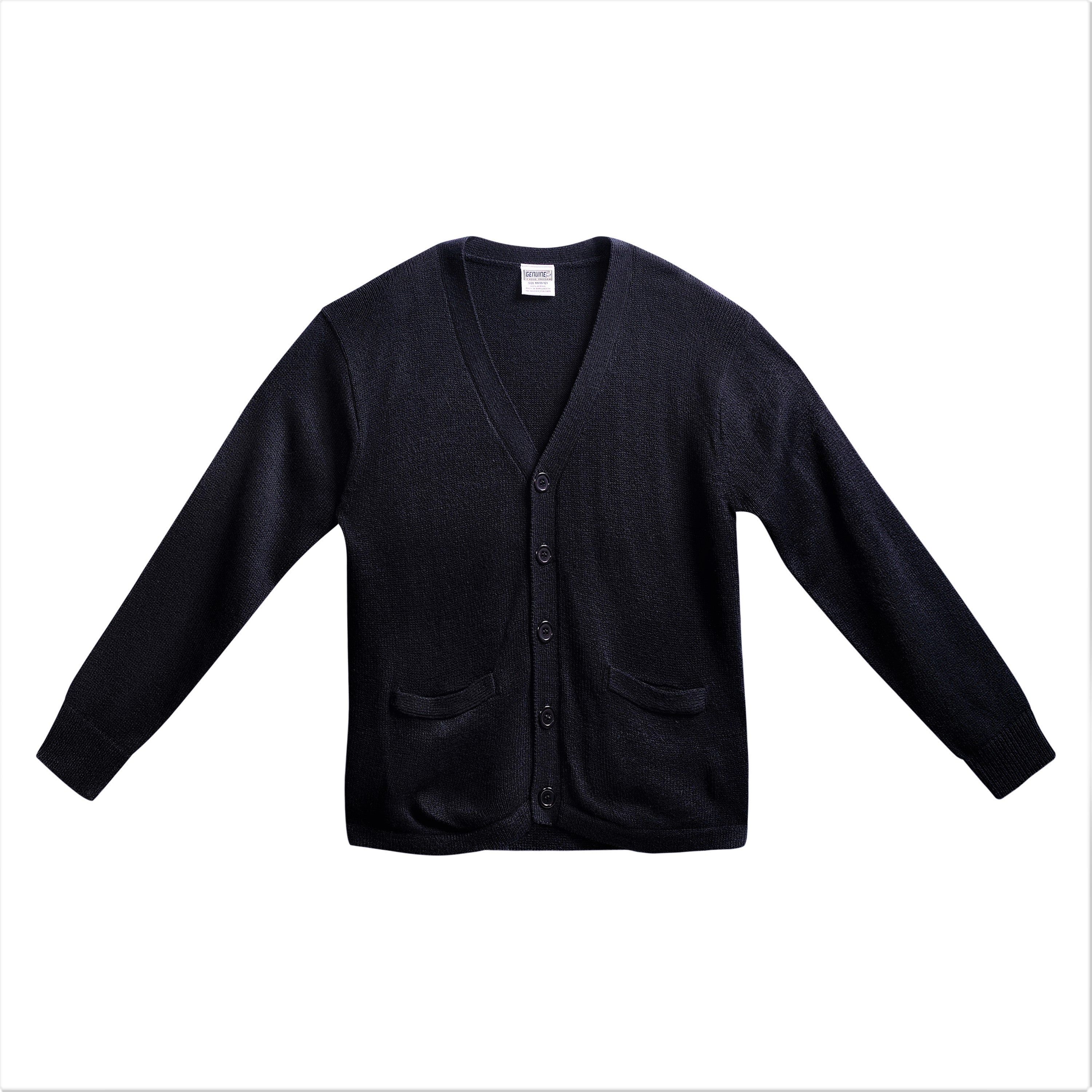 boys black cardigan