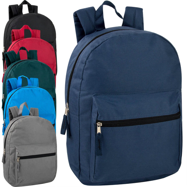 15 Inch Basic Backpack (24/Case)