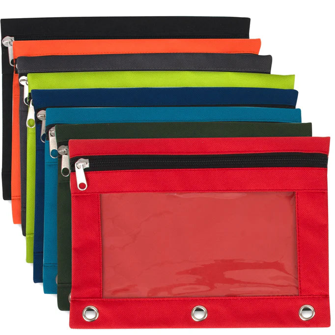 3-Ring Pencil Pouch (100/Case)