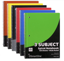 3 Subject Notebook (20/Case)