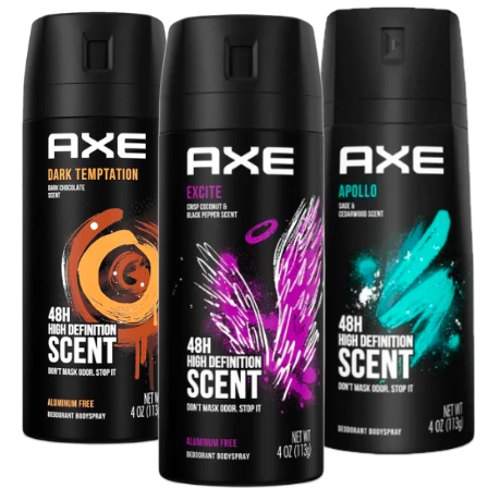 Axe Deoderant Body Spray (24/Case)