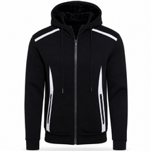 Adult Sherpa-Fleece Lined Hoodie With Reflective Stripes  (6/Case)