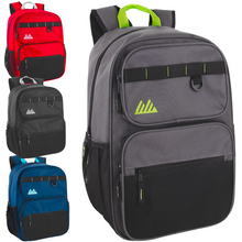 17 Inch Multi-Pocket Backpack (24/Case)