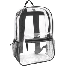 17 Inch Clear Backpack (24/Case)