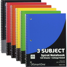3 Subject Notebook (20/Case)