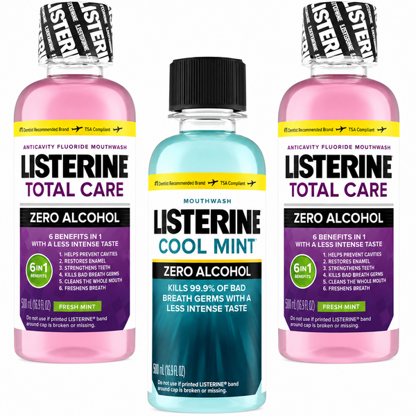 Travel Size Listerine Mouthwash (96/Case)