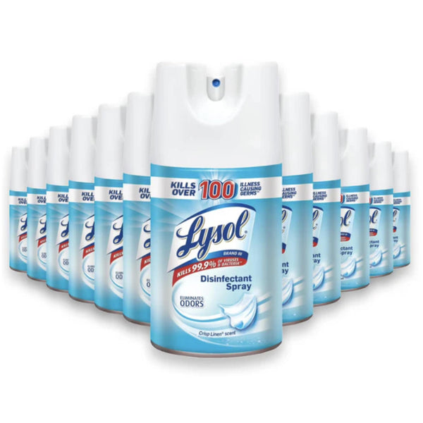 Travel Size Lysol Disinfectant Spray (36/Case)