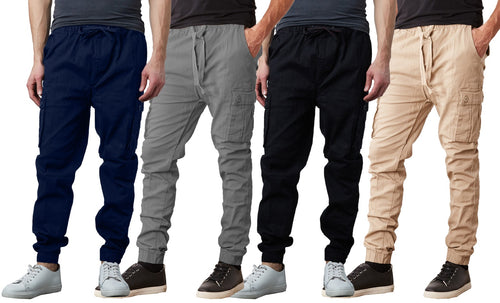 Men's Stretch Cargo Jogger Pants (6/Case)