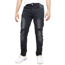 Men's 5 Pocket Ripped Jeans (6/Case)