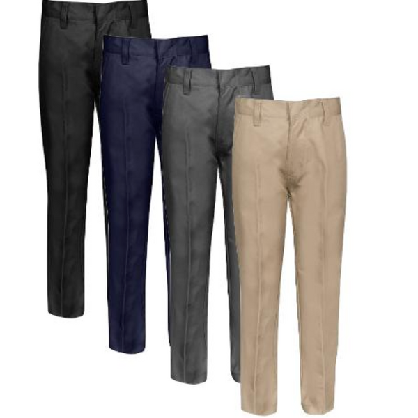 Mens Flat Front Pants (6/Case)