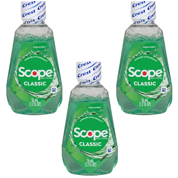 Travel Size Mouthwash (96/Case)