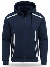 Adult Sherpa-Fleece Lined Hoodie With Reflective Stripes  (6/Case)