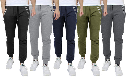 Adults Slim Fit Fleece Jogger Sweatpants (6/Case)