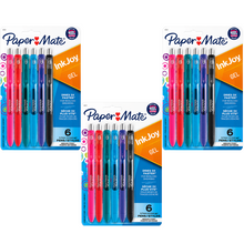 6-Pack Papermate Gel Pens (72/Case)
