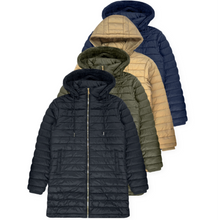 Womens Hooded Puffer Jacket with Sherpa Lining (24/Case)