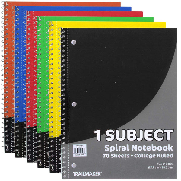 1 Subject Notebook College Ruled (50/Case)