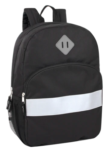 17 Inch Safety Reflective Backpack ($7.50/Ea-24/Case)