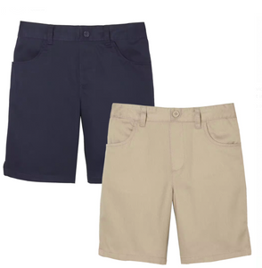 Boys flat 2025 front shorts