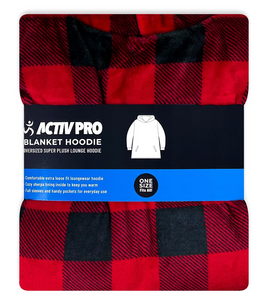 Blanket Hoodie With Sherpa Lining ($18.00/Ea-12/Case)
