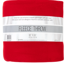 Fleece Blankets 80" x 60" ($8.75/Ea-24/Case)