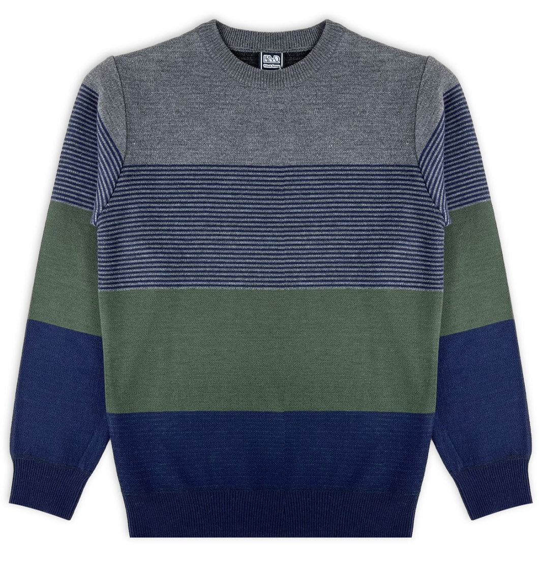 Boys Stylish Crew Sweater (24/Case)