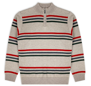 Boys Stylish Quarter Zip Sweater (24/Case)