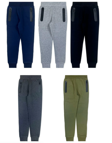 Youth Fleece Joggers With Zipper Pockets (24/Case)