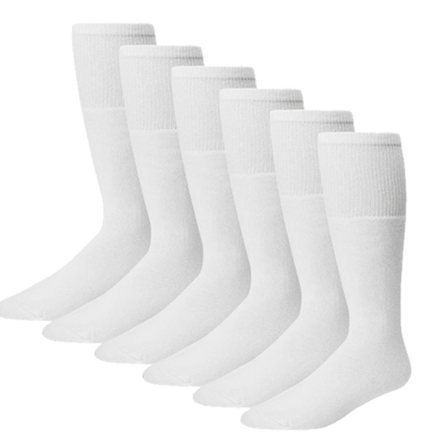 6-Pack Youth Tube Socks (30 Packs/Case)