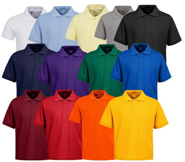 Adult Short Sleeve Polo (6/Case)