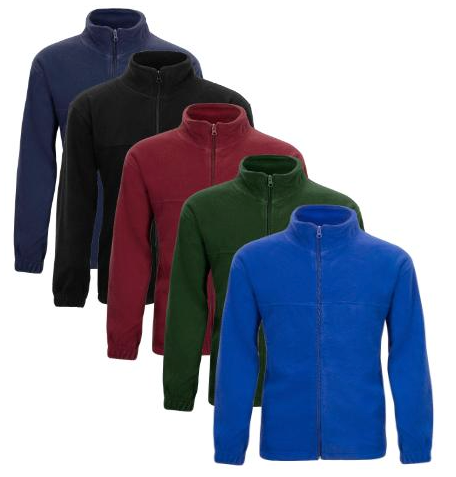 Adult Polar Fleece Jacket (6/Case)