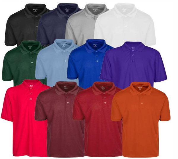 Youth Short Sleeve Performance Polo (6/Case)