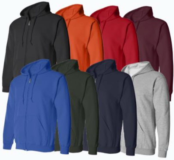 Youth Zipper Hoodie (6/Case)