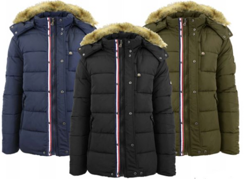 Adult Heavy Weight Stylish Parka Jackets (Assorted Styles)