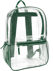 17 Inch Clear Backpack (24/Case)