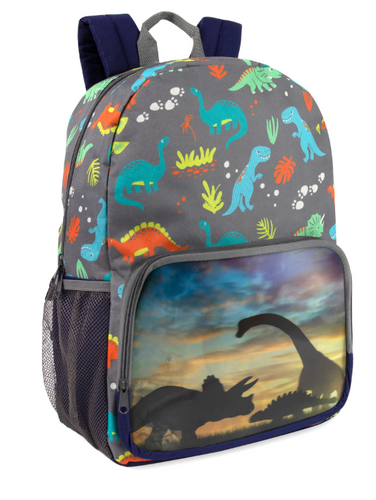 17 Inch Dinosaur Backpack (24/Case)