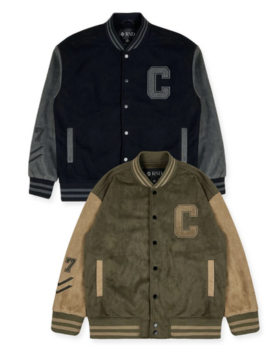 Boys Suede Varsity Jacket (24/Case)