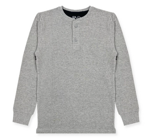 Youth Thermal Henley (48/Case)