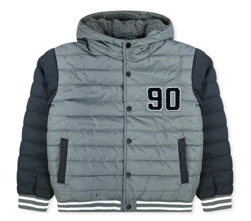 Youth Varsity Jacket with Sherpa Lining (24/Case)