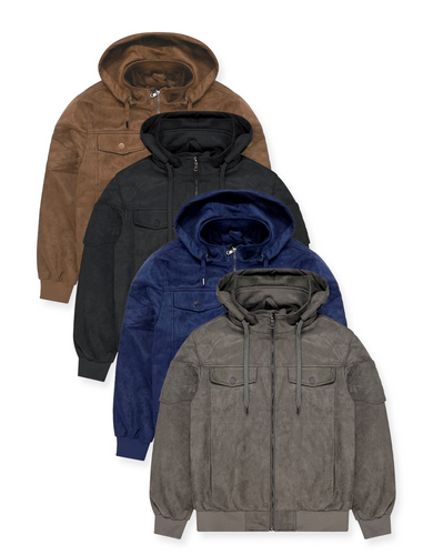 Mens Suede Jacket (24/Case)