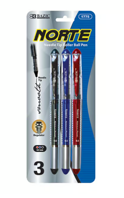 Colored Rollerball Pens (24/Case)