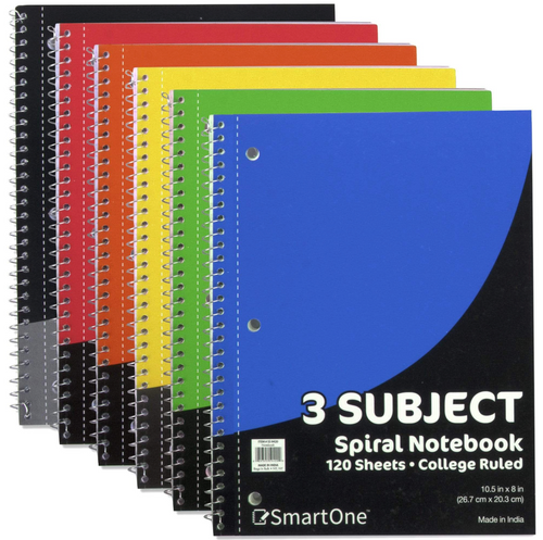 Spiral Notebook (20/Case)