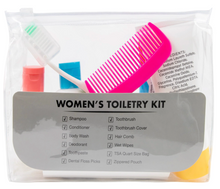 15-Piece Women's Toiletry Kit (25/Case)