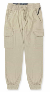 Youth Cotton Twill Cargo Joggers (24/Case)
